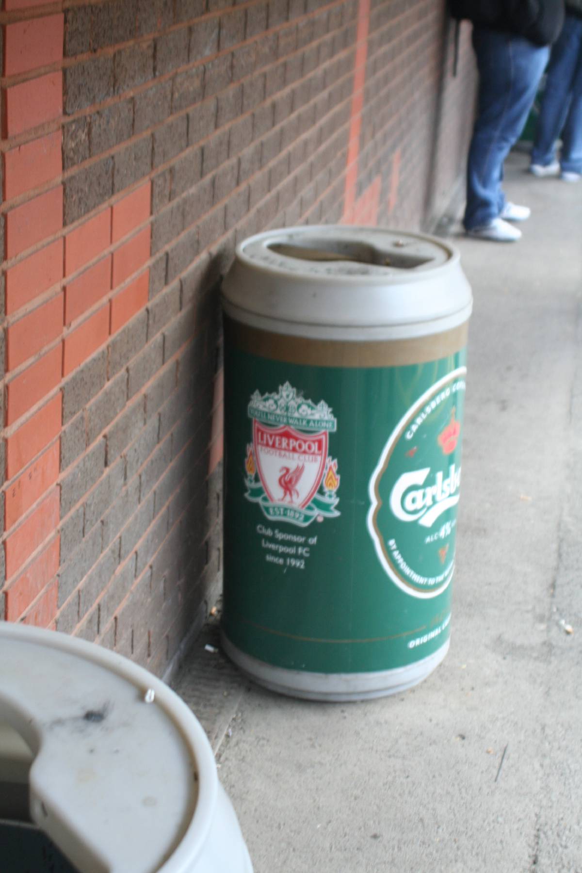 anfield rubbish can anfield rubbish can