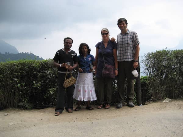 American Giants with Indian Honeymooners