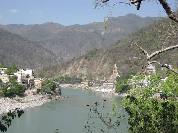 The Ganges River at Rishikesh