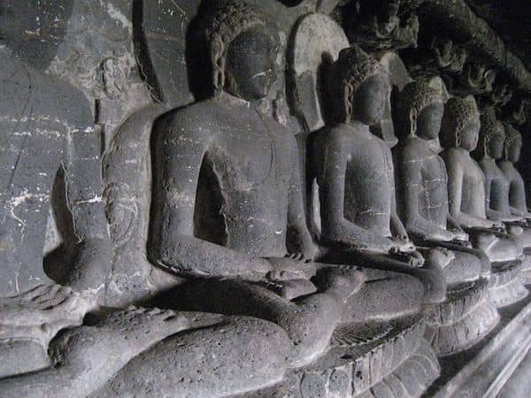 Buddhas at Ajanta