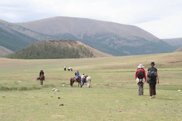 Trekking in Central Mongolia