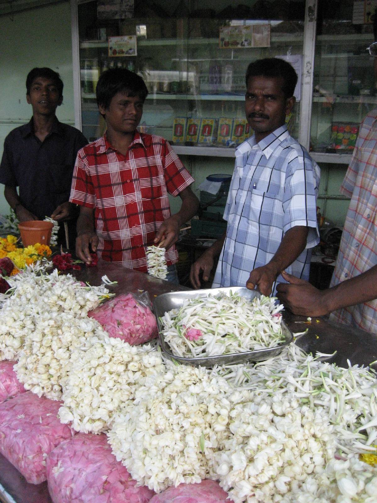 jasmine flower stall jasmine flower stall
