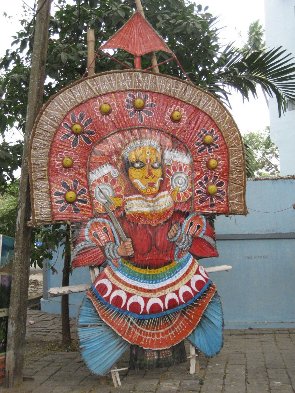 theyyam dancer theyyam dancer