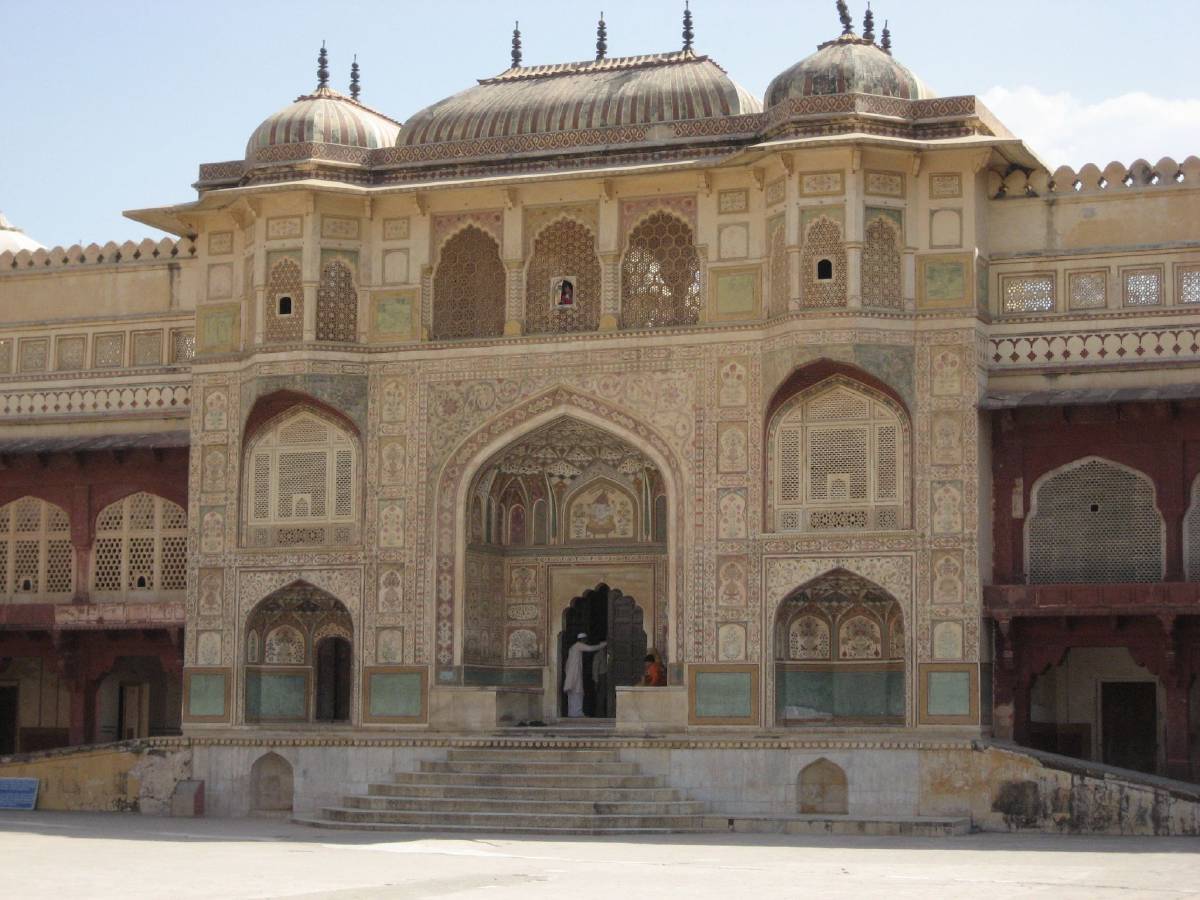 palace at amber fort palace at amber fort