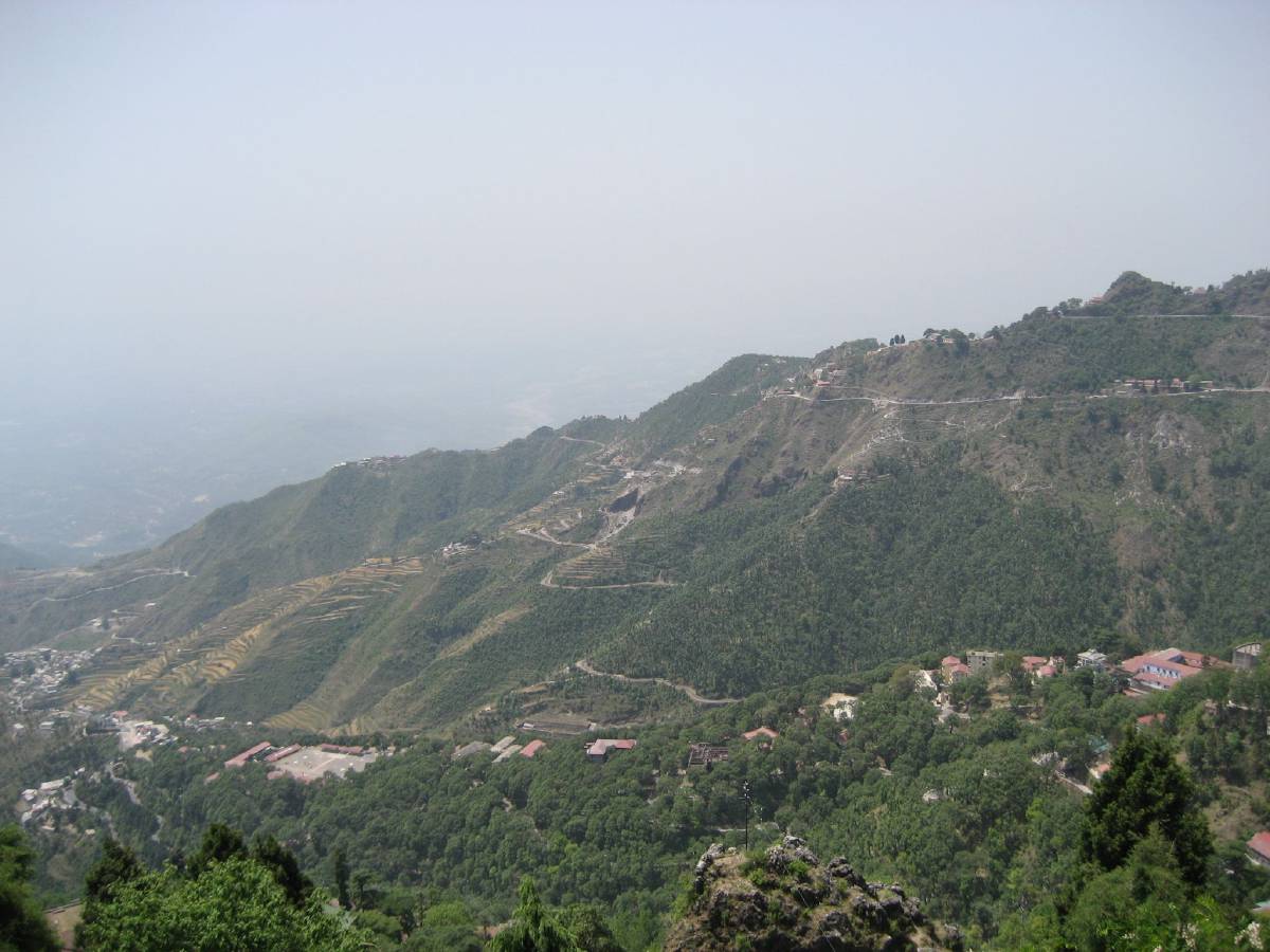 view from mussoorie