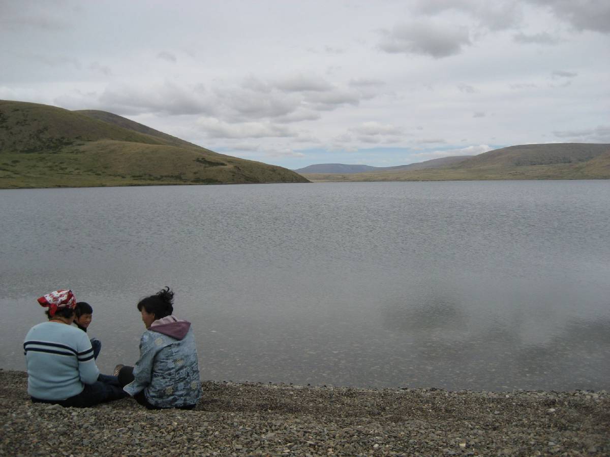 blue lake central mongolia blue lake central mongolia