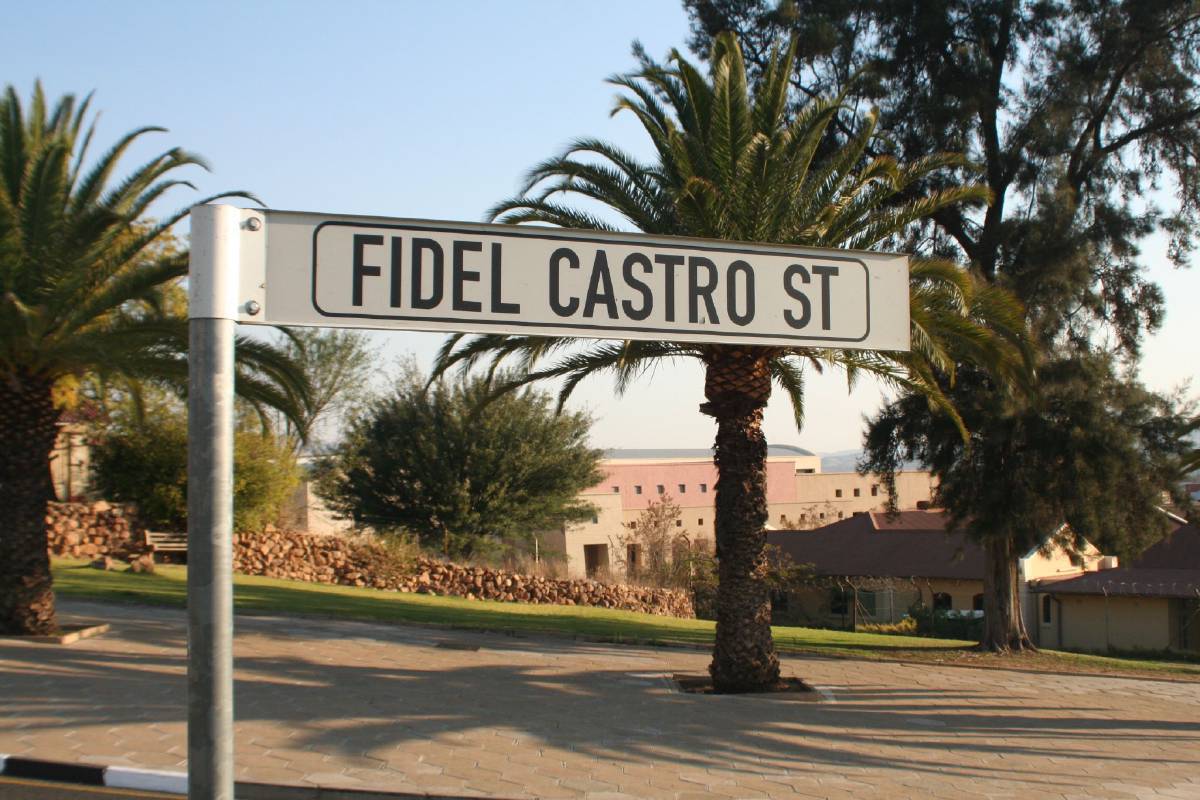 windhoek street sign windhoek street sign
